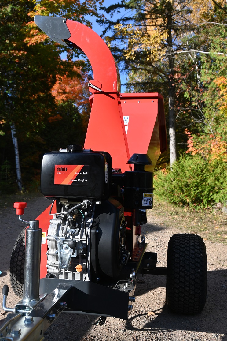 17 hp Wood Chipper Diesel WWD-660XT with Remote Start - Image 5