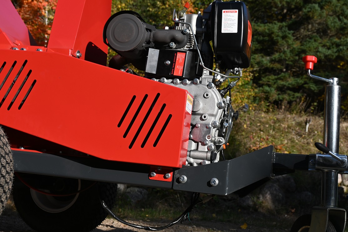 17 hp Wood Chipper Diesel WWD-660XT with Remote Start - Image 8
