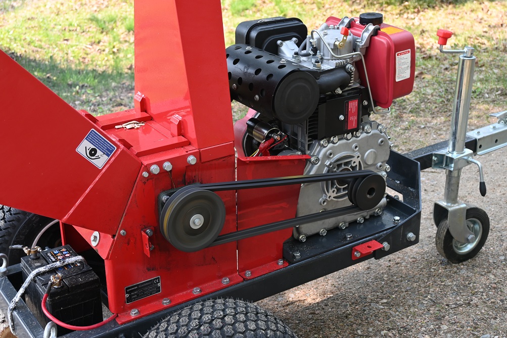 17 hp Wood Chipper Diesel WWD-660XT with Remote Start - Image 44